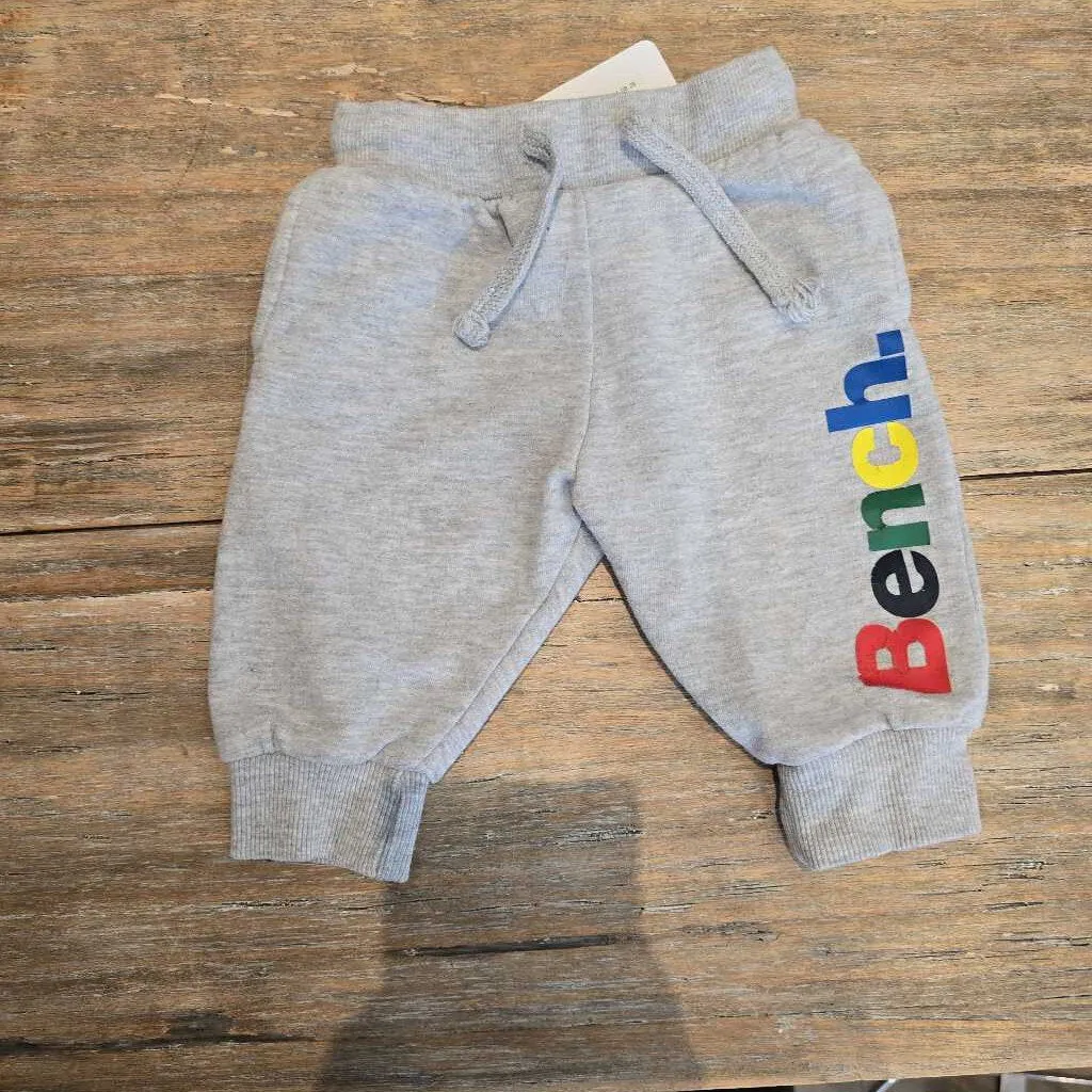 Bench grey sweatpants 3-6m