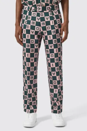 Bonucci Oversized Green Check Trouser - ARCHIVE