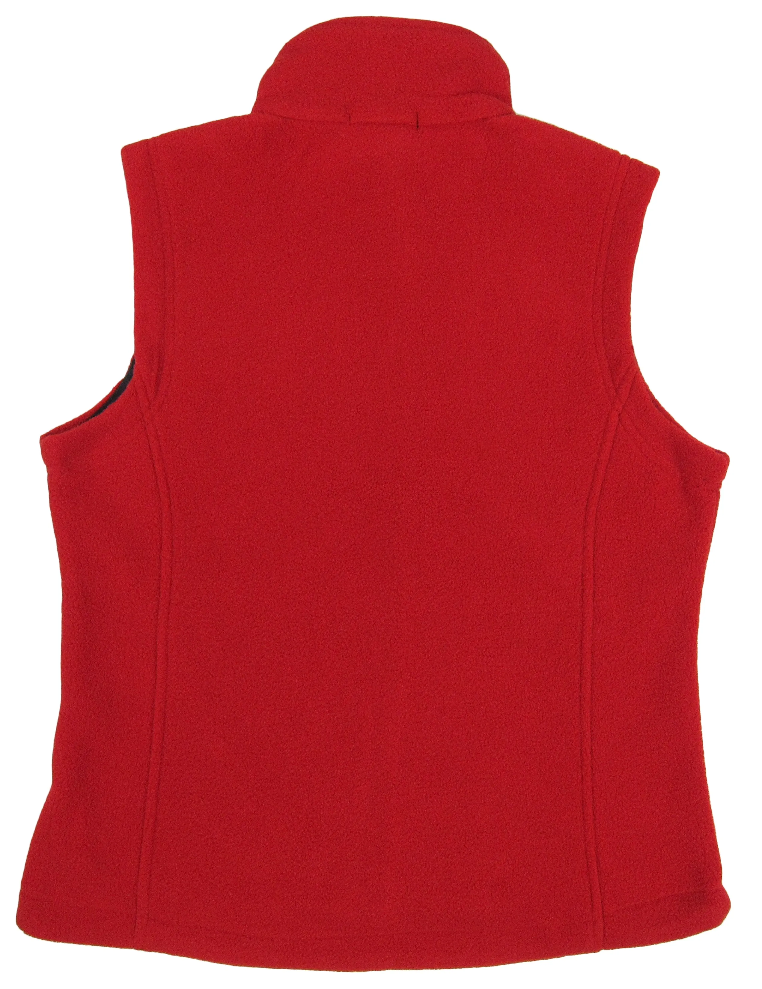 Canyon Fleece - Men's Zip Vest by Flying R Ranchwear - Red