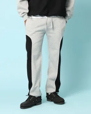 Carré Paris Dice Club Panelled Sweatpants Grey Marle/Black