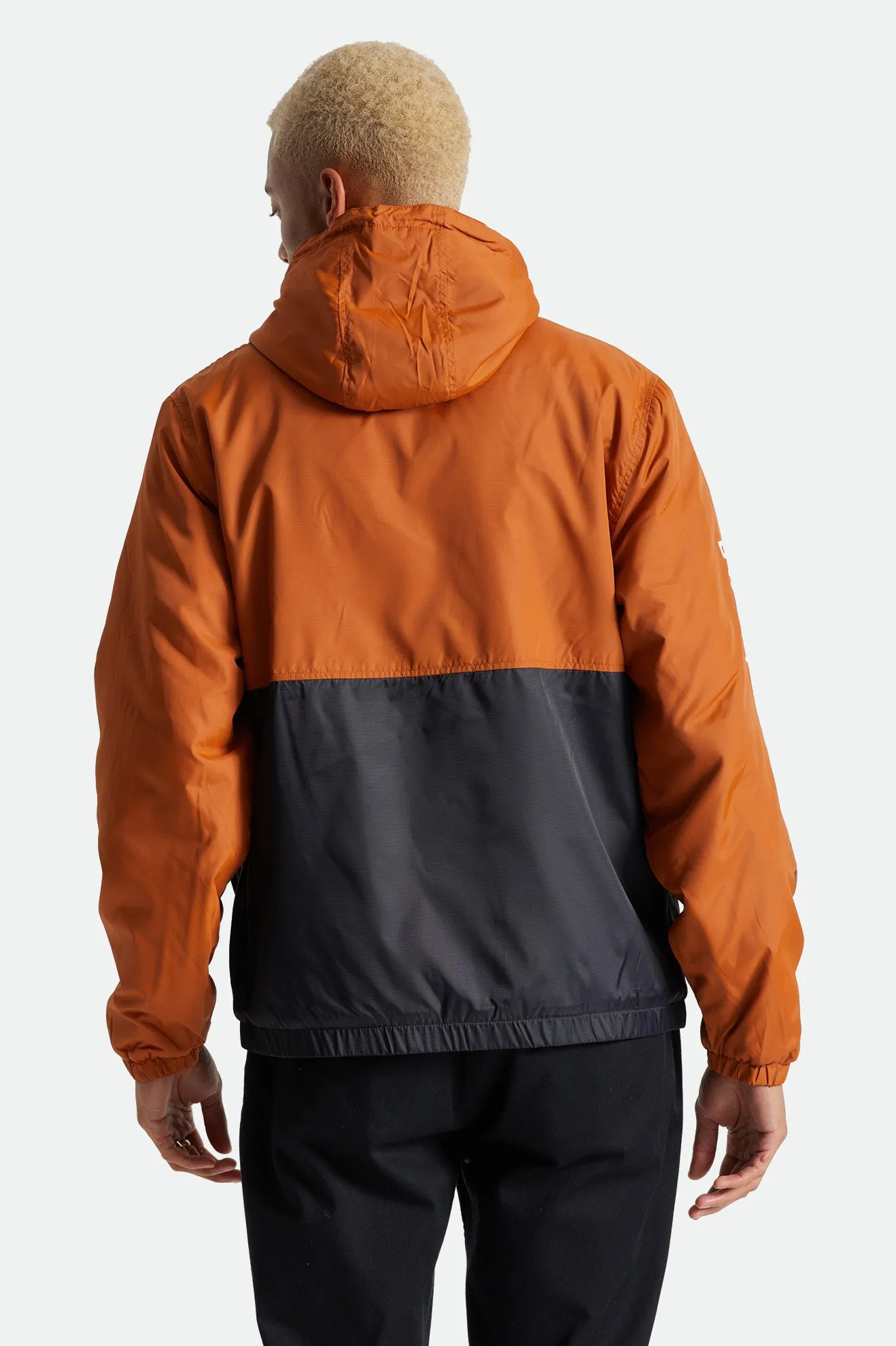 Claxton Crest Lined Hood Jacket - Caramel/Black