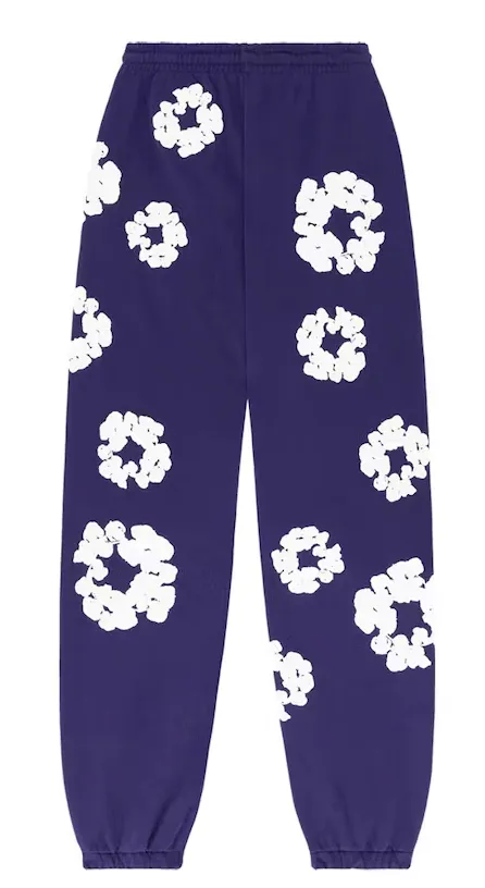 Denim Tears The Cotton Wreath Sweatpants Purple