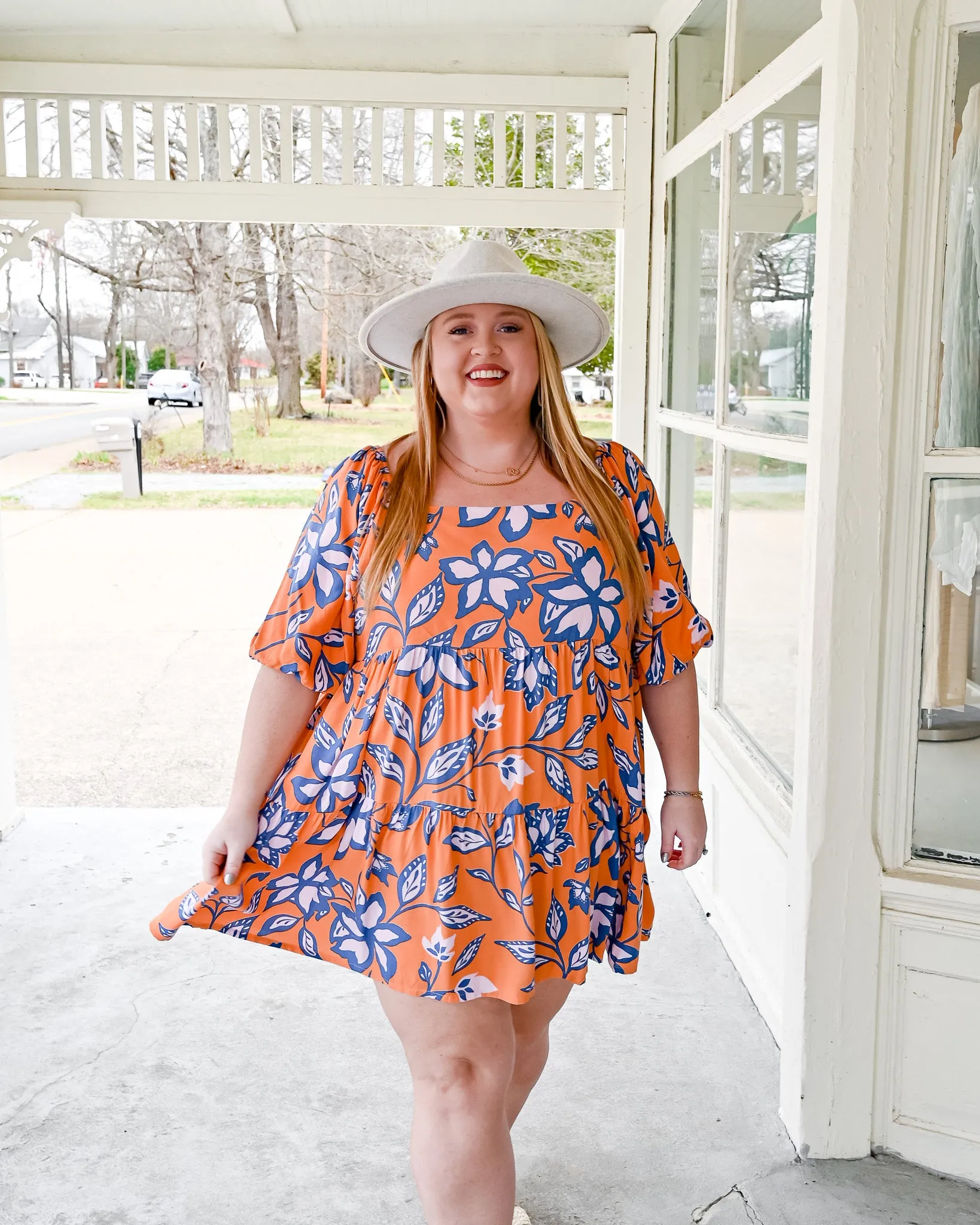 Dreamy Floral Mini Dress