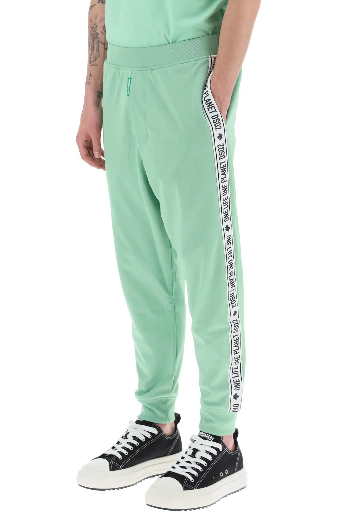 Dsquared2 track pant with side bands