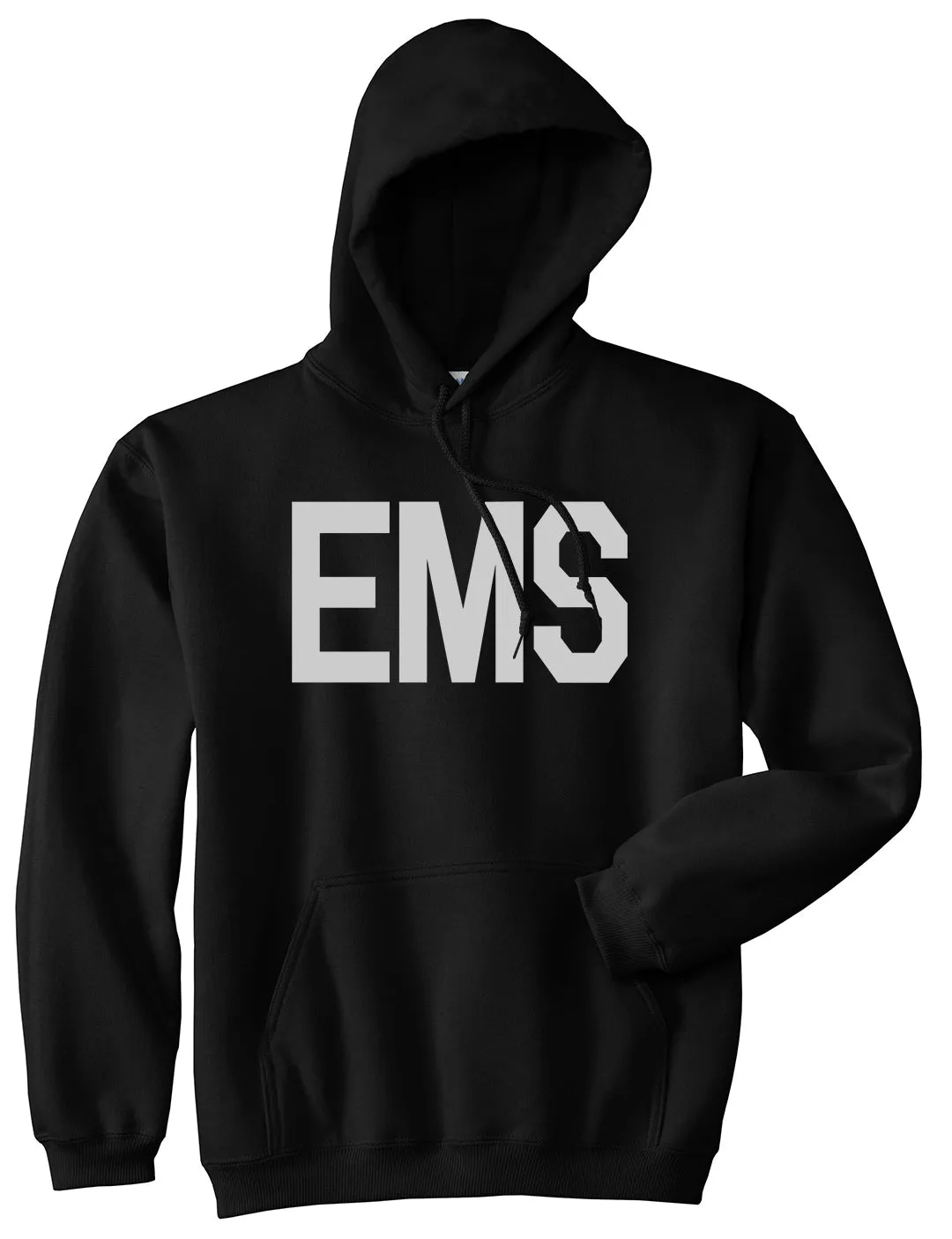 EMS Emergency Badge Mens Pullover Hoodie