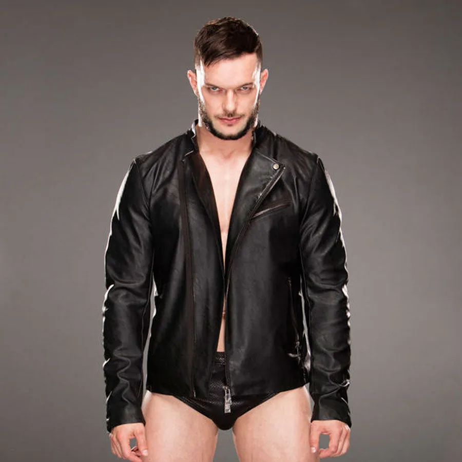 Finn Balor WWE Men's Leather Jacket