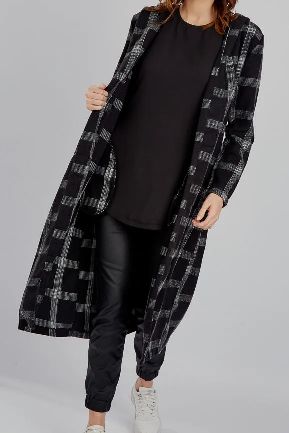 Fleece Check Jacket