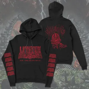 Head Splattered Hoodie (Black)