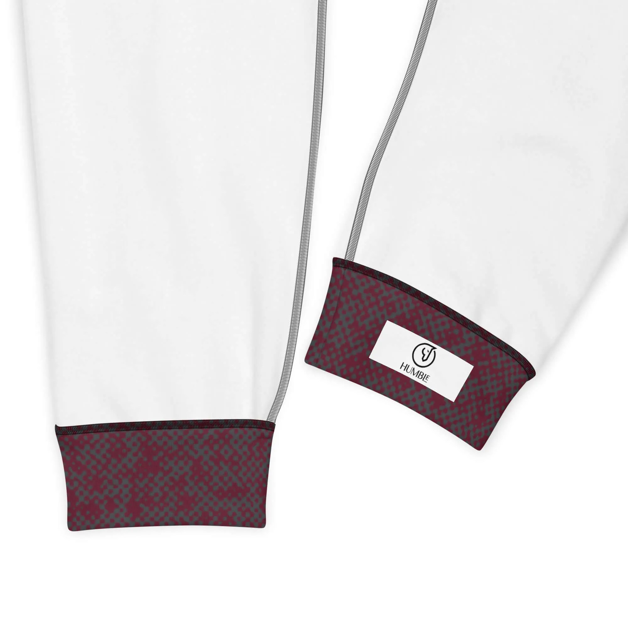 Humble Sportswear™ Pattens Red Slim Fit Joggers