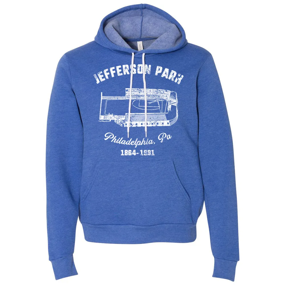 Jefferson Park Pullover Hoodie | Jefferson Park Heather True Royal Pullover Hoodie