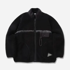 JQ Tape Fleece Jacket - Black