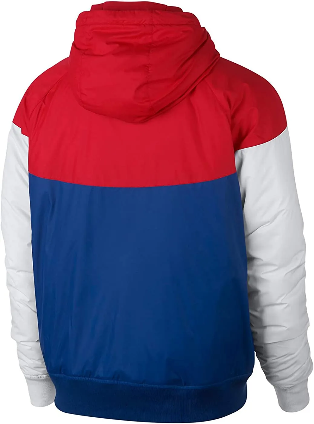 Nike Men's Insulated Windrunner Jacket (X-Large, University Red/Indigo Force/White)