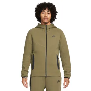 Nike Windrunner Inspired Tech Fleece Full-Zip Hoodie for Men - Green