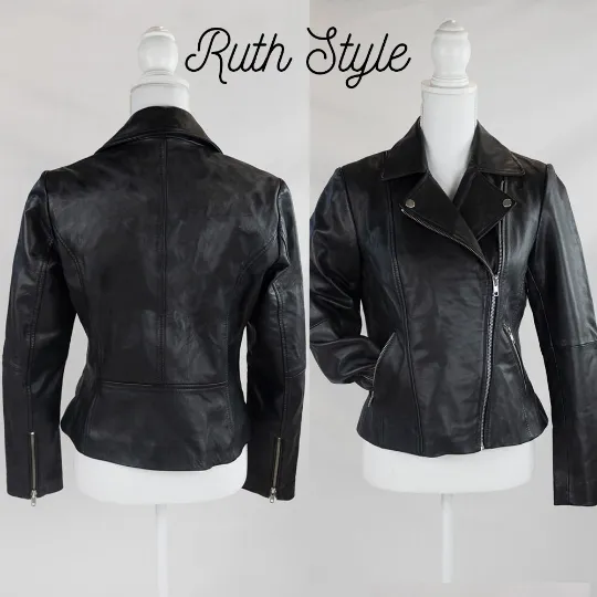 (Real Leather) Written In The Stars Leather Jacket