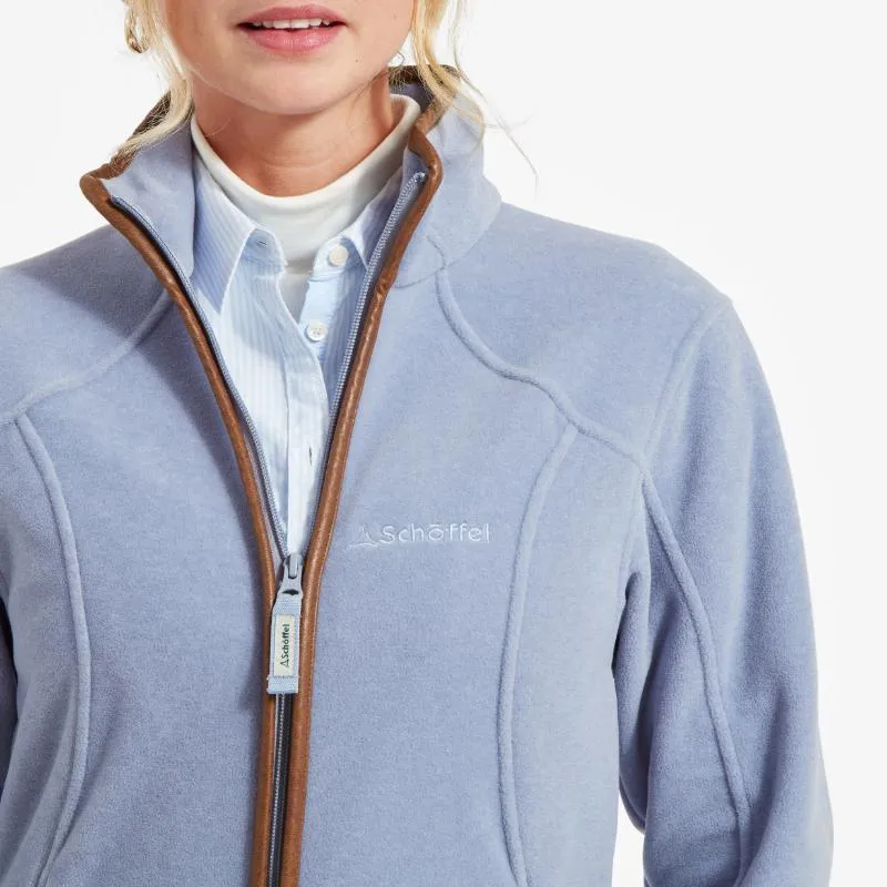 Schoffel Burley Ladies Fleece Jacket - Powder Blue