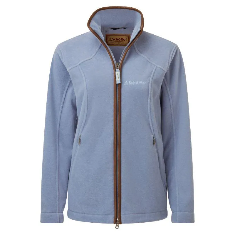 Schoffel Burley Ladies Fleece Jacket - Powder Blue