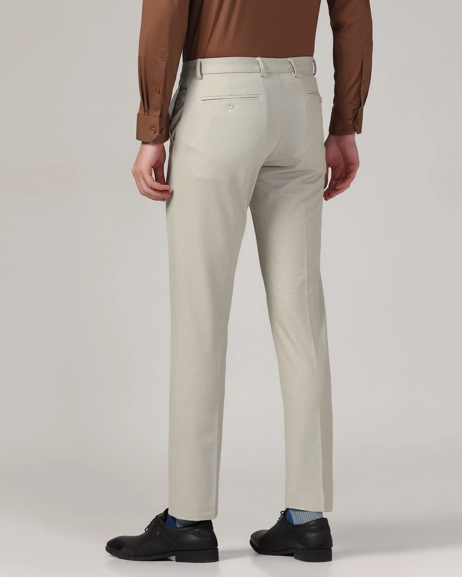 Slim Comfort B-95 Formal Mint Textured Trouser - Pulse