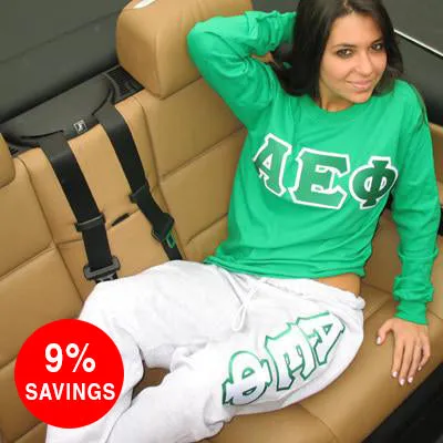 Sorority Long-Sleeve and Sweatpants, Package Deal - TWILL