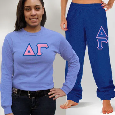 Sorority Long-Sleeve and Sweatpants, Package Deal - TWILL