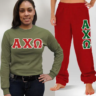 Sorority Long-Sleeve and Sweatpants, Package Deal - TWILL