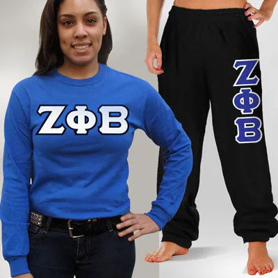 Sorority Long-Sleeve and Sweatpants, Package Deal - TWILL