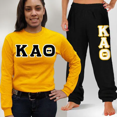 Sorority Long-Sleeve and Sweatpants, Package Deal - TWILL