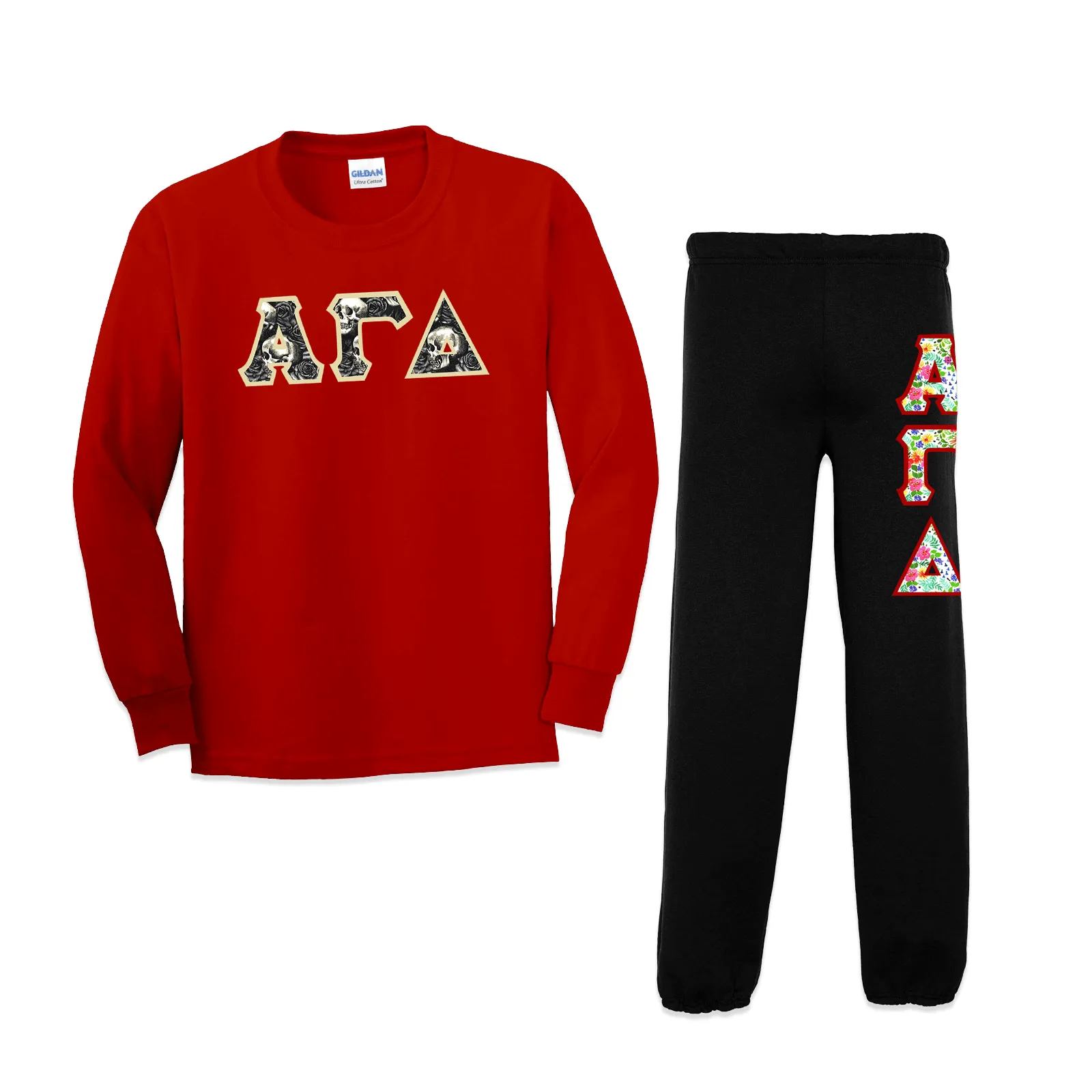 Sorority Long-Sleeve and Sweatpants, Package Deal - TWILL