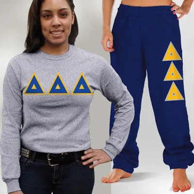 Sorority Long-Sleeve and Sweatpants, Package Deal - TWILL