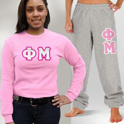 Sorority Long-Sleeve and Sweatpants, Package Deal - TWILL