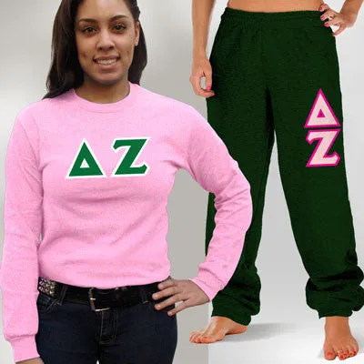 Sorority Long-Sleeve and Sweatpants, Package Deal - TWILL