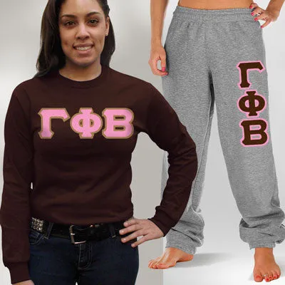 Sorority Long-Sleeve and Sweatpants, Package Deal - TWILL