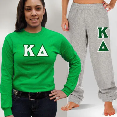 Sorority Long-Sleeve and Sweatpants, Package Deal - TWILL