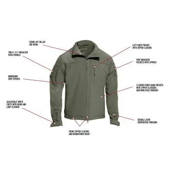 Stealth Ops Soft Shell Tactical Jacket