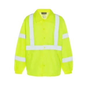 Utility Pro Hi-Vis Nylon Waterproof Windbreaker Class 2 Jacket - UHV600