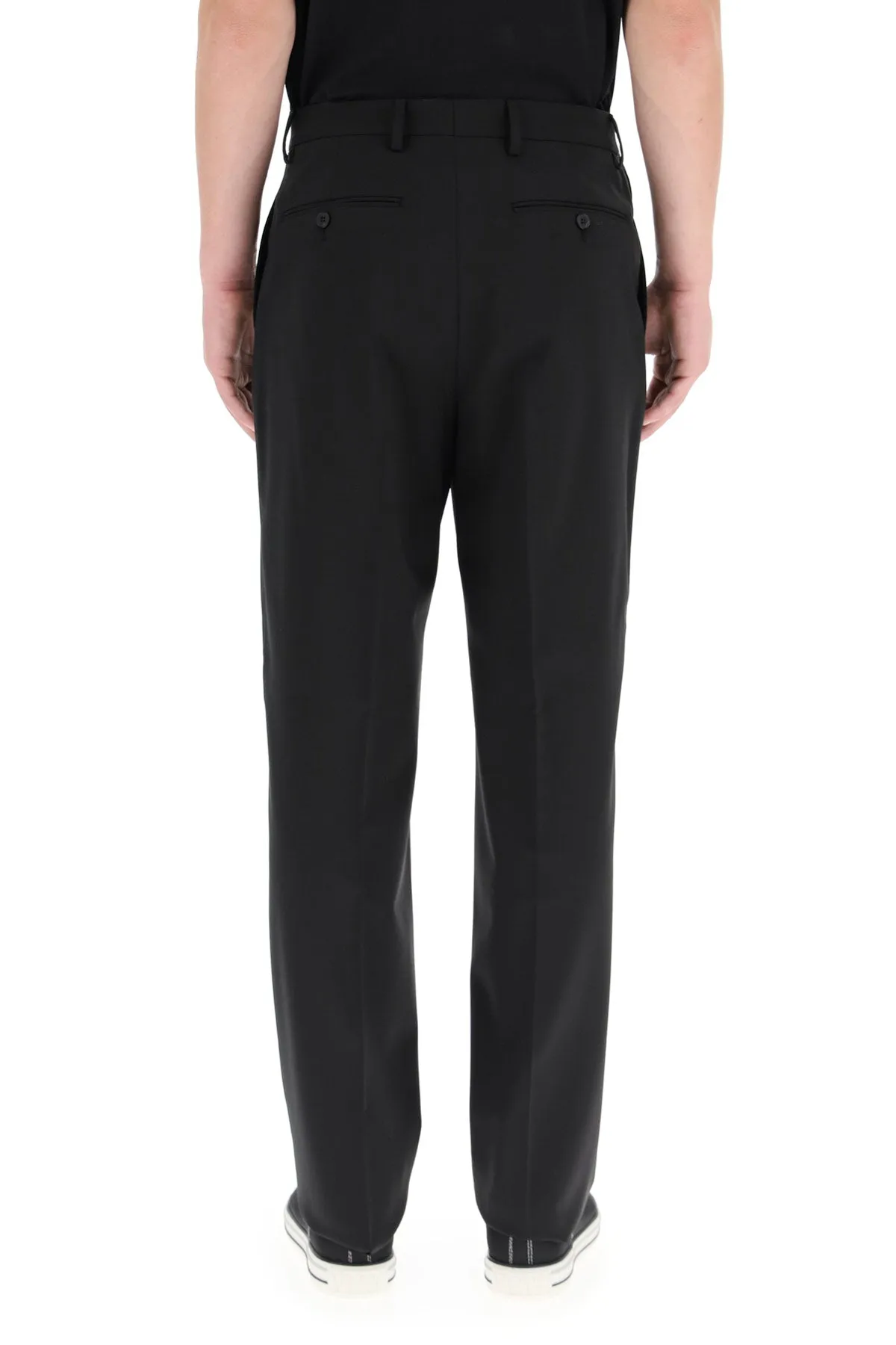 Valentino wool trousers with long belt