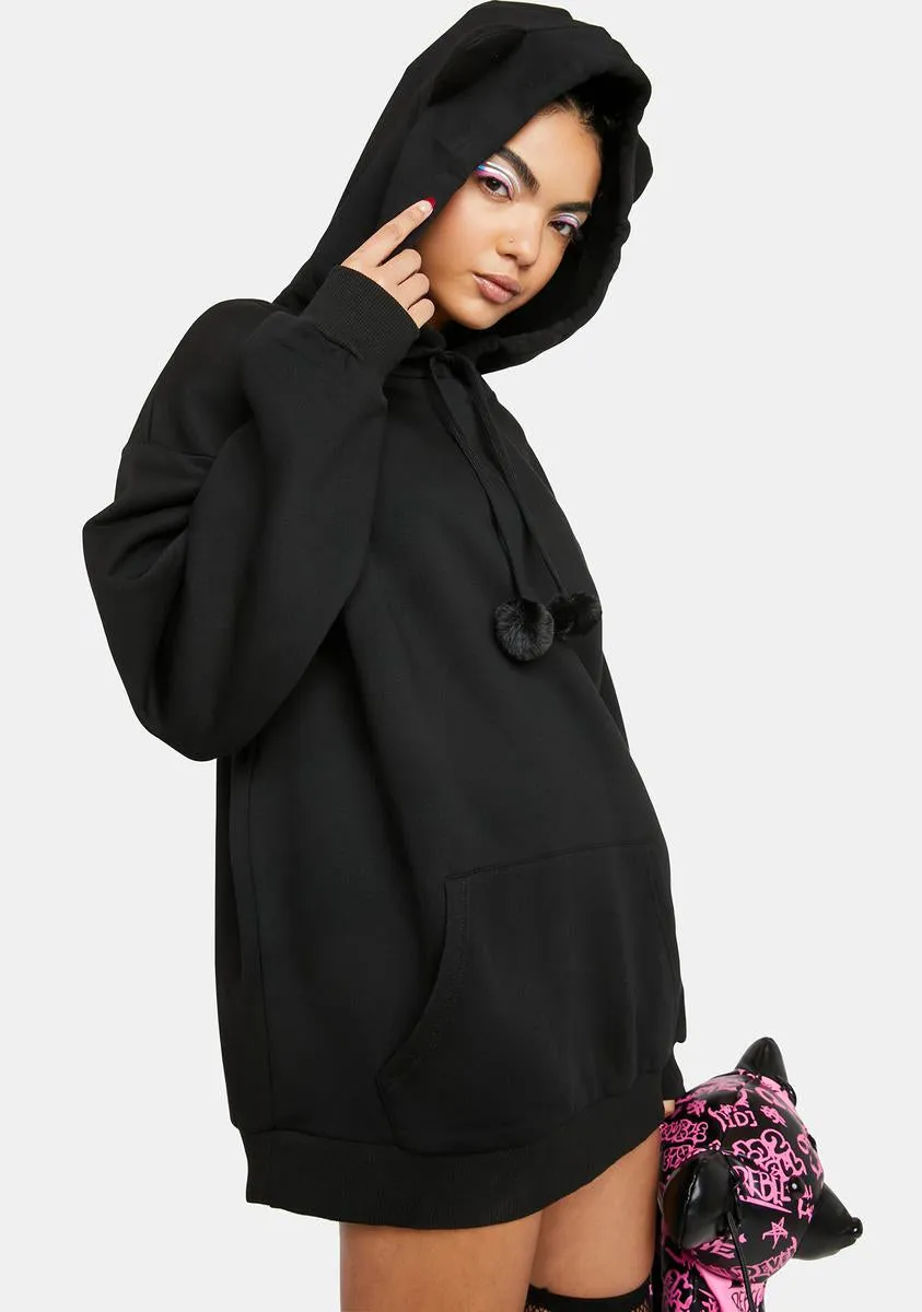 Wicked Arctic Animal Oversized Hoodie