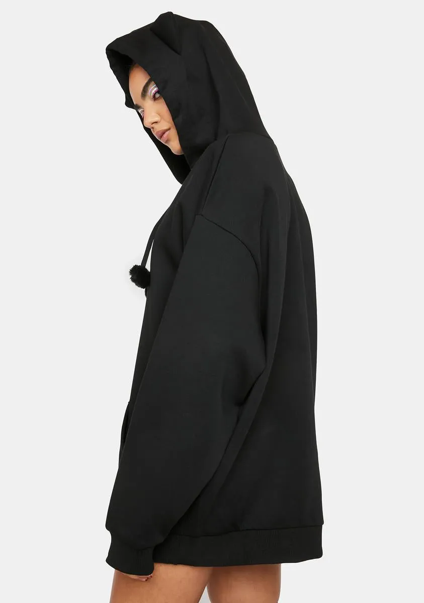 Wicked Arctic Animal Oversized Hoodie