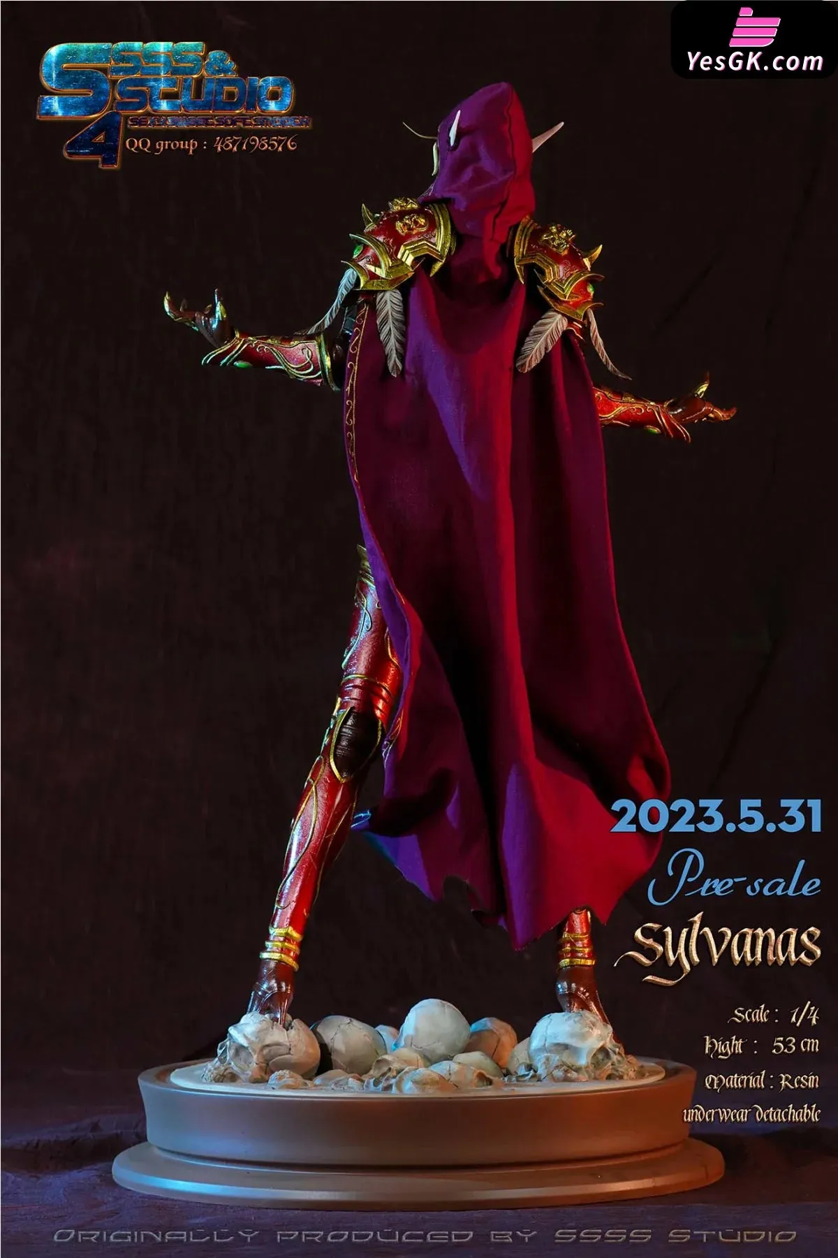 World of Warcraft Sylvanas Windrunner Resin Statue - Super Sexy Statue Studio [Pre-Order Closed]