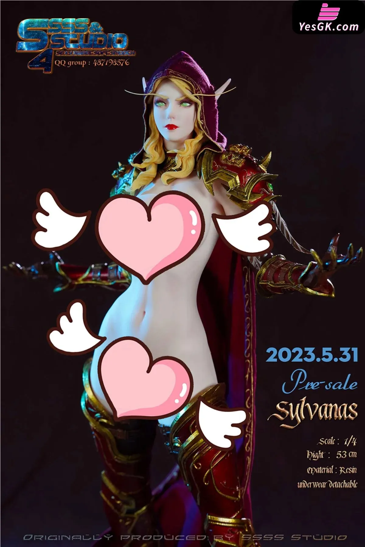 World of Warcraft Sylvanas Windrunner Resin Statue - Super Sexy Statue Studio [Pre-Order Closed]