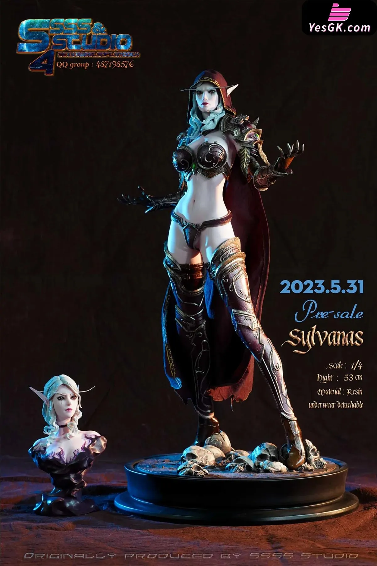 World of Warcraft Sylvanas Windrunner Resin Statue - Super Sexy Statue Studio [Pre-Order Closed]