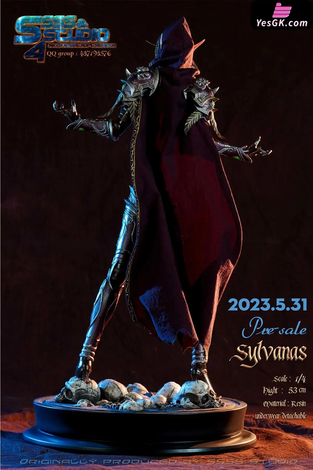 World of Warcraft Sylvanas Windrunner Resin Statue - Super Sexy Statue Studio [Pre-Order Closed]