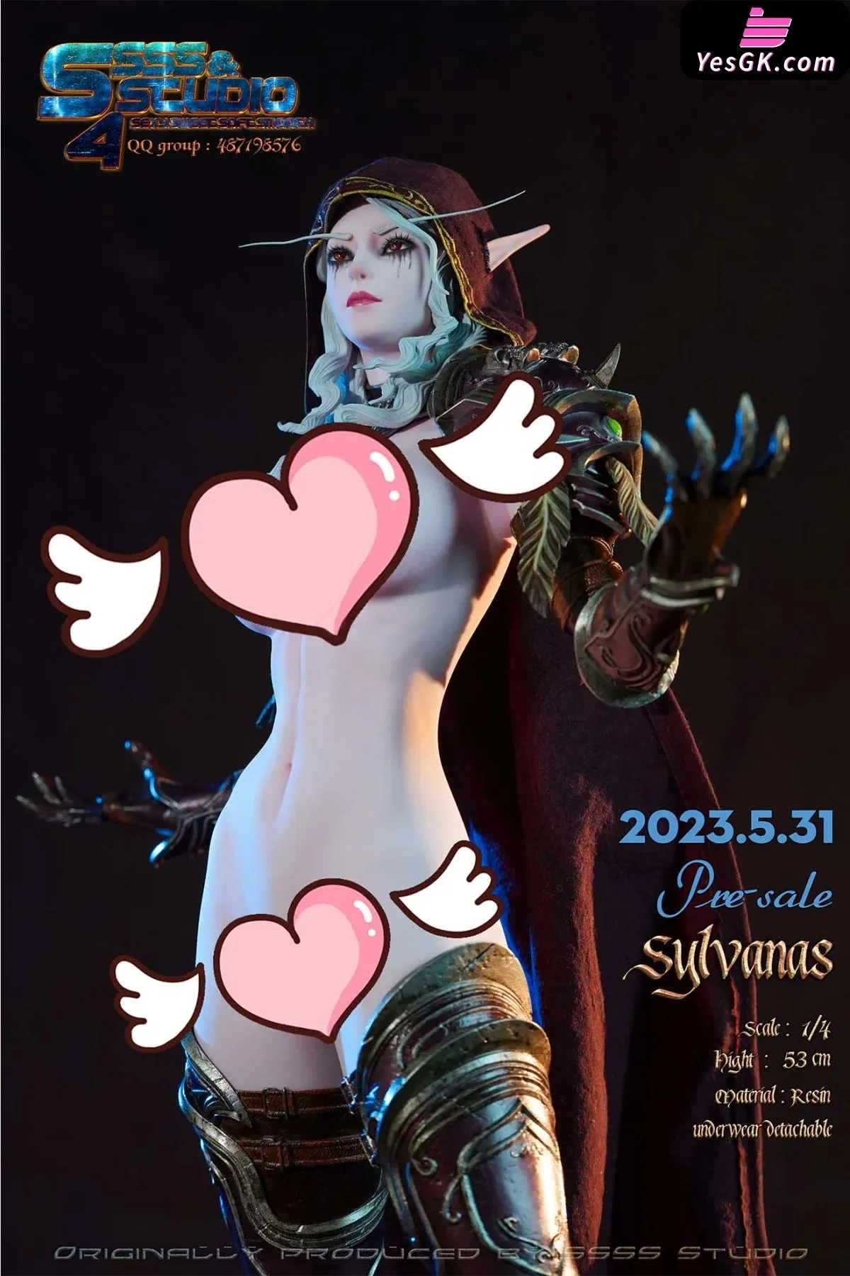 World of Warcraft Sylvanas Windrunner Resin Statue - Super Sexy Statue Studio [Pre-Order Closed]